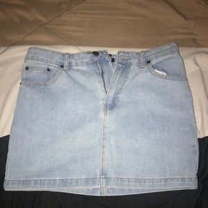 forever 21 denim jean skirt